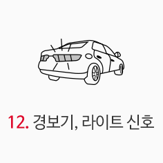 경보기,라이트신호 이미지